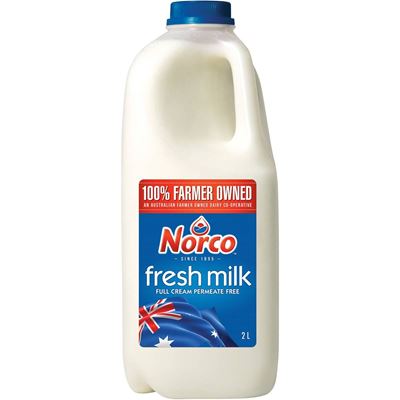 Picture of NORCO FULL CREAM MILK 2LT