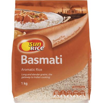 Picture of SUN RICE BASMATI RICE 1KG