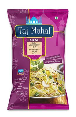 Picture of TAJ MAHAL BASMATI RICE 5KG