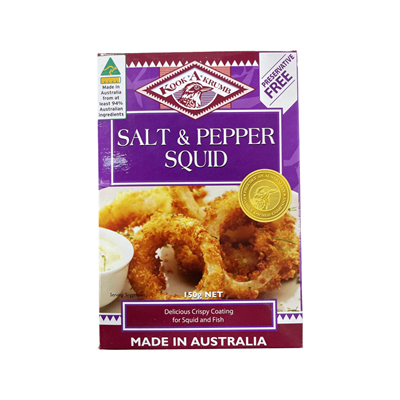 Picture of KAK BREAD CRUMBS SALT & PEPPER SQUID 150G 