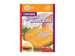 Picture of CHICKEN BREAST BURGERS 1KG