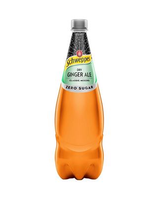 Picture of SCHWEPPES DRY GINGER ALE NO SUGAR 1.1LT