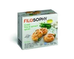 Picture of  FILOSOPHY MINI GREEK FETS & SPINACH SPIRALS 450G  