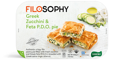 Picture of FILOSOPHY GREEK ZUCCHINI & FETA PIE 550G