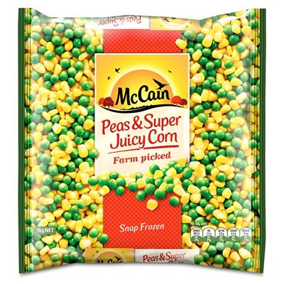 Picture of McCAIN PEAS & SUPER JUICY CORN 500G