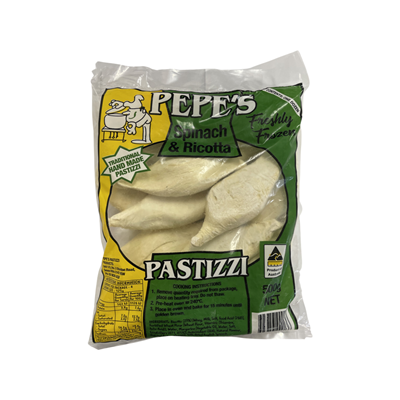 Picture of PEPES CHEESE & SPINACH PASTIZZI 500G