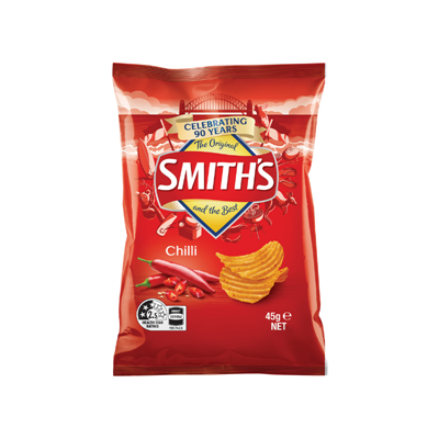 Picture of SMITHS CHILLI CHIPS 45G