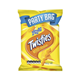 Picture of TWISTIES ZIGZAGS CHEDDER PARTY BAG CHIPS 125G