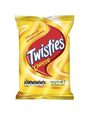 Picture of TWISTIES CHEESE CHIPS 45G