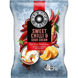 Picture of RED ROCK CHIPS SWEET CHILL & SOUR CREAM 165G