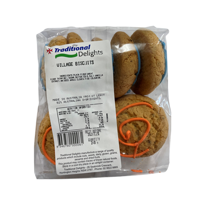 Picture of VILLAGE BISCUITS 240G