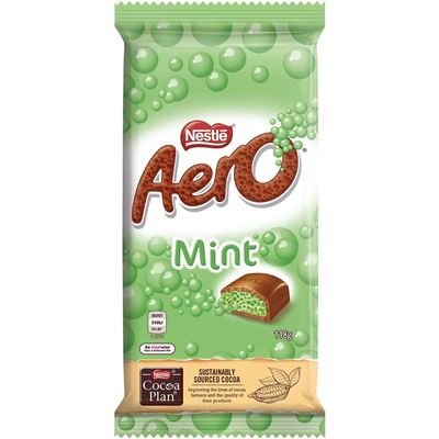 Picture of NESTLE CHOCOLATE AERO MINT 118G