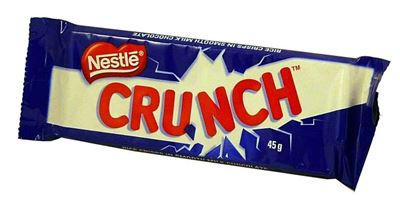 Picture of NESTLE MILK CHOCOLATE CRUNCH RICE CRISPS IN SMOOTH 45G