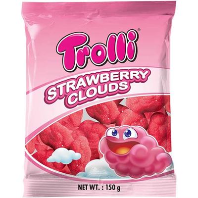 Picture of TROLLI STRAWBERRY CLOUDS 150G