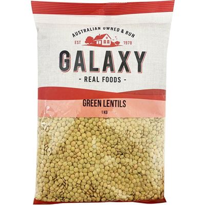 Picture of GREEN LENTILS 1KG