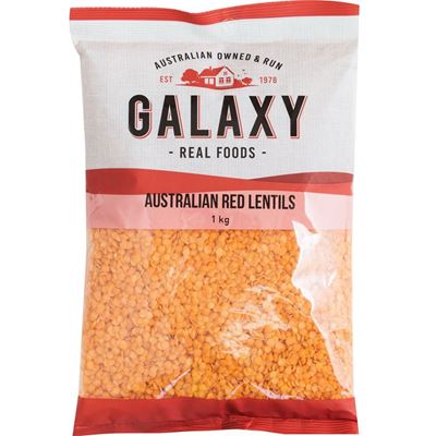 Picture of AUSTRALIAN RED LENTILS 1KG