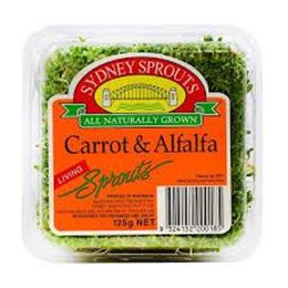 Picture of CARROT & ALFALFA SPROUTS 125G