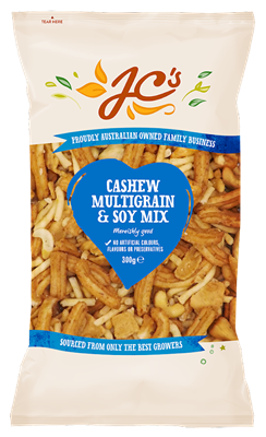 Picture of CASHEWS, MULTIGRAIN & SOY SNACK MIX 300G