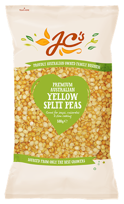 Picture of PREMIUM AUSTRALIAN YELLOW SPLIT PEAS 500G