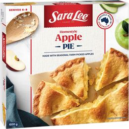 Picture of SARA LEE HOMESTYLE APPLE PIE 600G