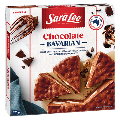 Picture of SARA LEE CHOCOLATE BAVARIAN 375G