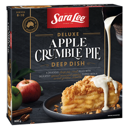 Picture of SARA LEE DEEP DISH RUSTIC APPLE CRUMBLE PIE 800G