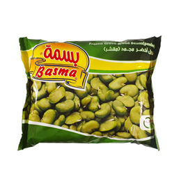 Picture of BASMA GREEN PEELED BROAD BEANS 400G