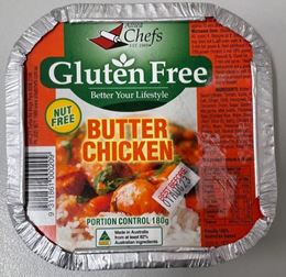 Picture of ALLIED CHEFS G/FREE BUTTER CHICKEN & RICE 180G