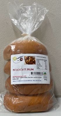 Picture of BRIOCHE BUNS 4PK